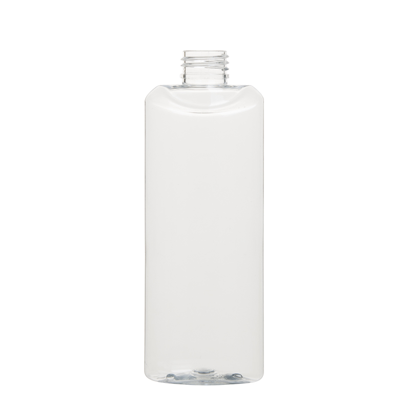 200ml 6.5oz Clear Plastic PET Oval Shampoo Bottles