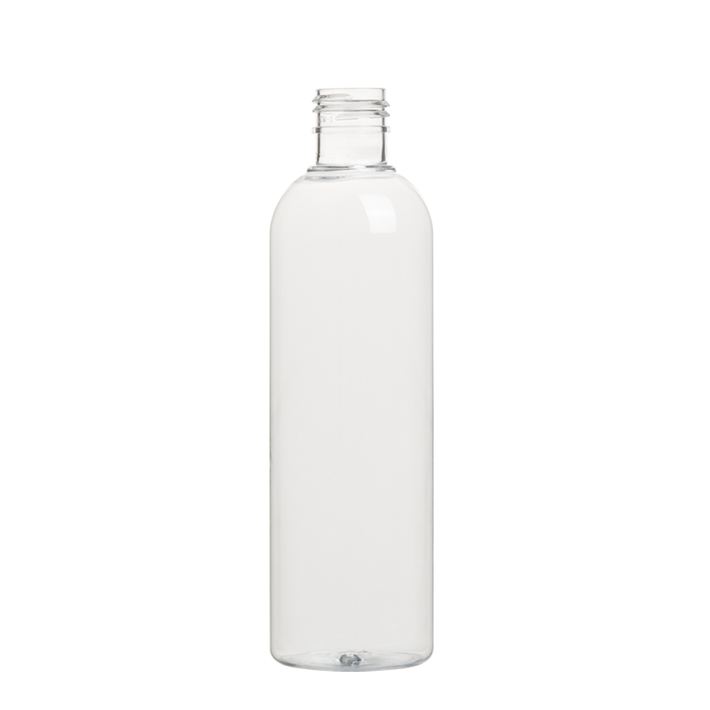 270ml 9oz Clear Plastic PET Cosmo Round Bottles Shampoo Bottles Lotion Bottles Conditioner Bottles