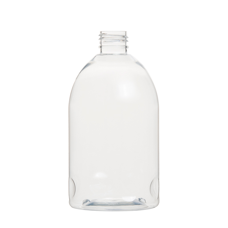 400ml 13oz Clear Plastic PET Round Shampoo Bottles Hand Wash Bottles Shower Gel Bottles