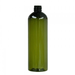 Frascos do condicionador de cabelo da enxaguadura do verde esmeralda de 360ml 12oz