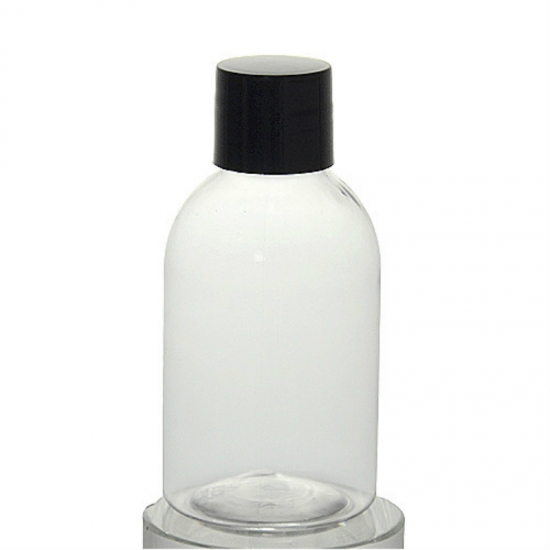 50ml 1.7 oz Claro Plástico de Garrafas Vazias Recarregáveis de Viagem Frascos para Shampoo
