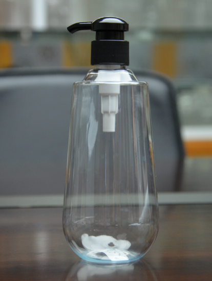  365ml novo design de frasco de bomba de loção para animais de estimação vazio
