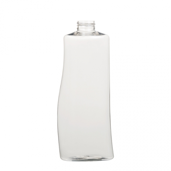 forma de onda oval 750ml garrafa pet design exclusivo para shampoo