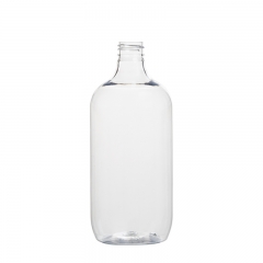 pescoço longo redondo 506ml garrafa pet transparente