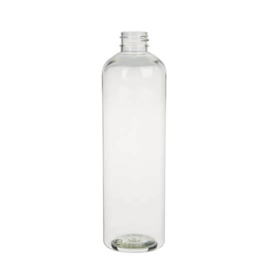 boston round 500 Recarregável frasco de cosmético transparente para animais de estimação