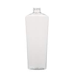 oval quente 500ml frasco de cosmético transparente para animais de estimação novo frasco