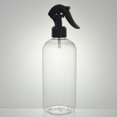 garrafa de plástico oval cosmo transparente